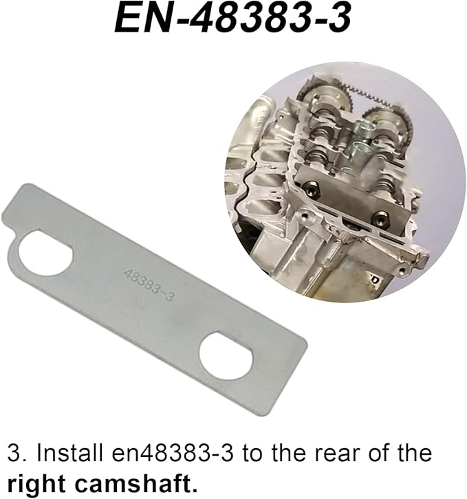DPTOOL Camshaft Retaining Aligning Timing Tool Kit Compatible with GM Opel Saab Cadillac Buick Chevrolet 2.8L 3.0L 3.6L Engine Replace EN-46105 EN-48383