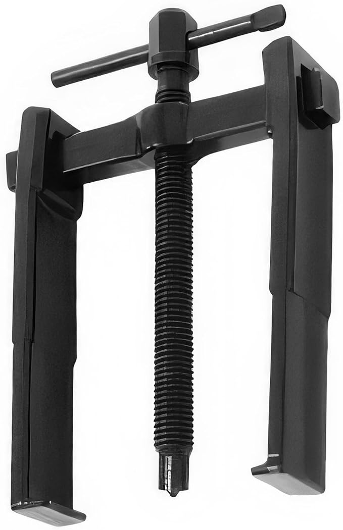 Beam 2 Jaw Puller 3.5" Universal Bearing Gear Pullers with 128mm T-Shaped Screw,High Carbon Steel Pullers,Adjuestable Pulley Removal Tool for Bearings/Flywheels/Pulleys Remove