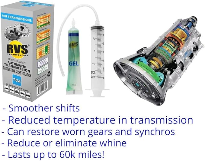 T6A Automatic Transmission Fluid Treatment. For transmissions with an Oil Capacity up to 6 quarts. Safe for All Manual & Automatic transmissions.
