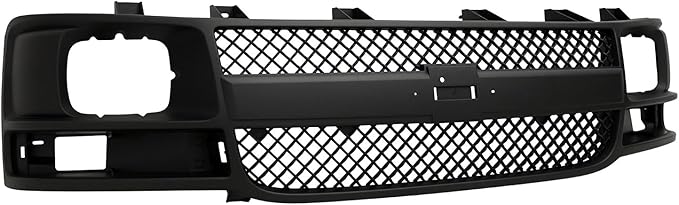 Front Bumper Grill Assembly Fit For Chevrolet Express 1500 2500 3500 2003-2017,Primer Grille Express For Chevrolet Van 03-14 Express 1500,03-17 2500 3500,09-21 Express 4500 GM1200538 25746055