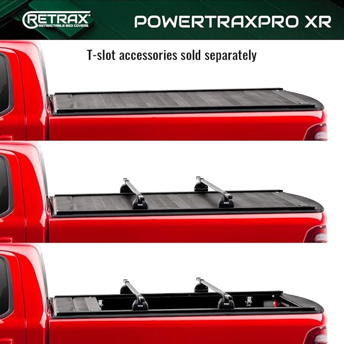 RealTruck Retrax PowertraxPRO XR Retractable Truck Bed Tonneau Cover | T-90831 | Fits 2007 - 2021 Toyota Tundra CrewMax 5' 7" Bed (66.7")