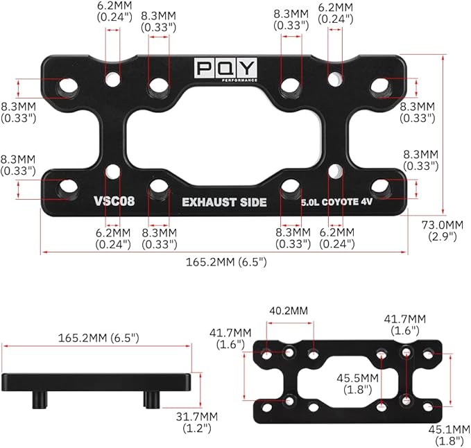 Engine Valve Spring Compressor Tool Compatible with Modular Ford F-150 5.0L Mustang Coyote 4 Valve Engine Trac Magnetic Screw Retainer Black