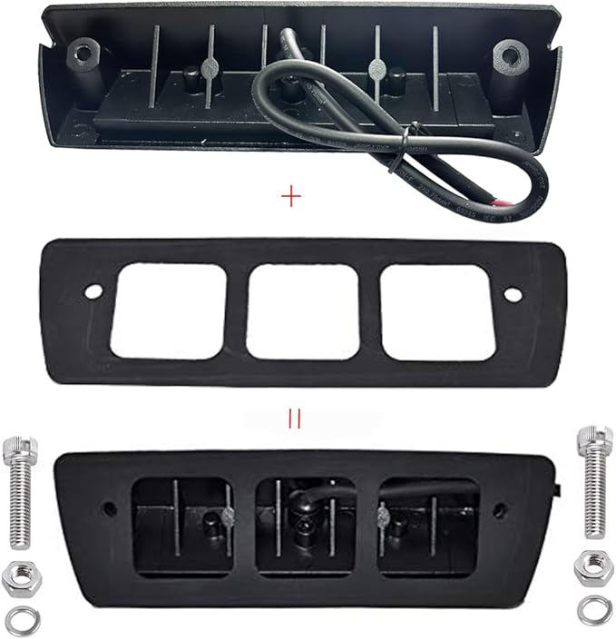 9 Inch LED RV Exterior Light, Work Scene Lighting Fixture, 12V/24V DC, 6000K Cool White, Down Angle Flood Beam, for Truck Boat Trailer Camper Van, Black Finish Aluminum Housing, 1 Pack