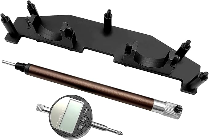 ZKTOOL Engine Camshaft Alignment Timing Tool Set Compatible with Chrysler Platinum, Jeep 2.0 GME-T4 DOHC Engine, OEM 2047500090, with TDC Indicator and High Precision Meter.