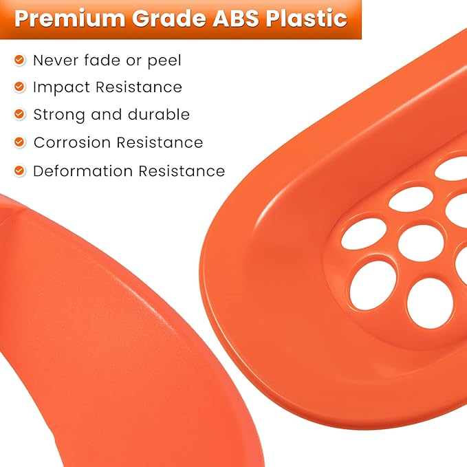 Front Grille Mesh Inserts & Headlight Cover for Jeep Wrangler JK JKU Sport Freedom Rubicon Sahara Unlimited 2007-2018 Exterior Accessories Clip-in Grille Guard Headlight Bezels Trim (Matte Orange)