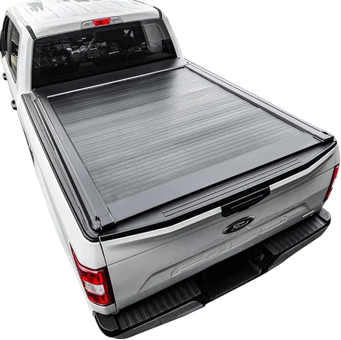 Syneticusa AR Automatic Retract Hard Tonneau Cover Fits 2004-2026 Ford F-150 6’7” (78.9”) Truck Bed Waterproof Accessories Retractable