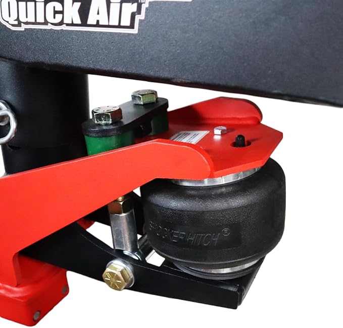 Shocker Quick Air® 5th Wheel to Gooseneck Air Hitch & Shift Lock Coupler Conversion Kit, Fits Lippert 1621 0719 & RhinoBox - 24,000 lbs GTW