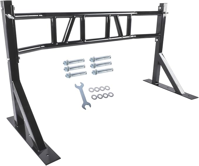 Wall Mounted Pull Up Bar Chin Up bar Multifunctional Adjustable Dip Station for Indoor Home Gym Workout, Power Tower Set Training Equipment Fitness Dip Stand Supports to 440 Lbs (Black)