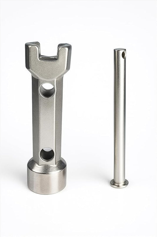 3/4" (19 mm) Strut Channel Impact Socket – 1/2" Drive Hexagonal Prism Design for Deep Channel (2-7/16" & 3-1/4") – Marine-Grade Stainless Steel, Cold-Forged, Corrosion-Resistant