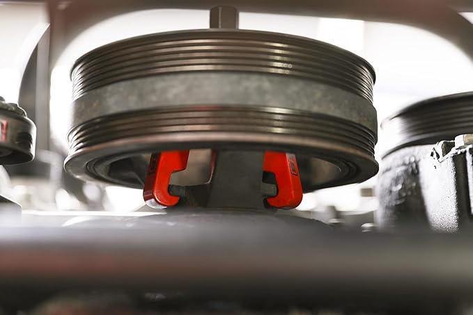 ARES 71002 - Harmonic Balancer Puller Kit - Adjustable 3-Jaw Puller Fits Most Late Model Automobiles & Trucks - Remove Damper Pulleys in Tight Engine Compartments Without Removing The Radiator