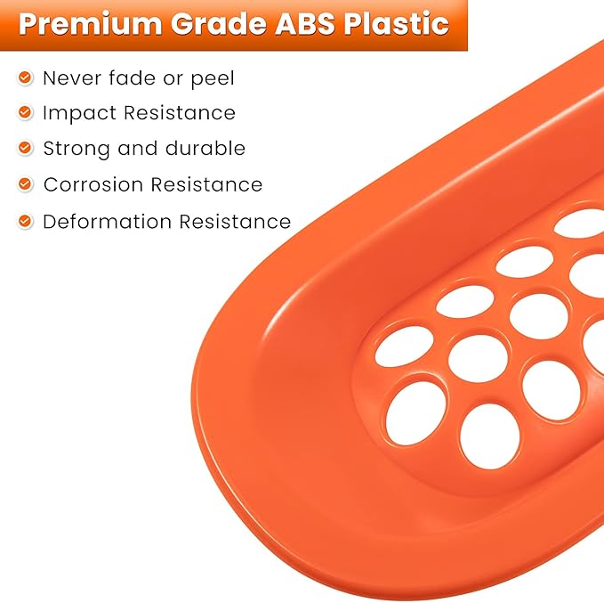 7PCS Front Grill Mesh Inserts for Jeep Wrangler JK JKU Unlimited 2007 2008 2009 2010 2011 2012 2013 2014 2015 2016 2017 2018 Grille Guard Cover Trim Clip-in Exterior Accessories (Matte Orange)