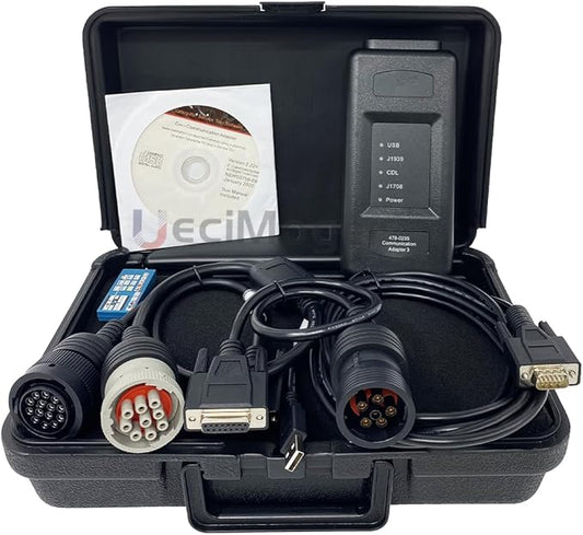 478-0235 538-5051 ET4 Communication Adapter 2025 Heavy Duty Diagnostic Tool for CAT 2025 ET Software and SIS (ET4+2019A Software)