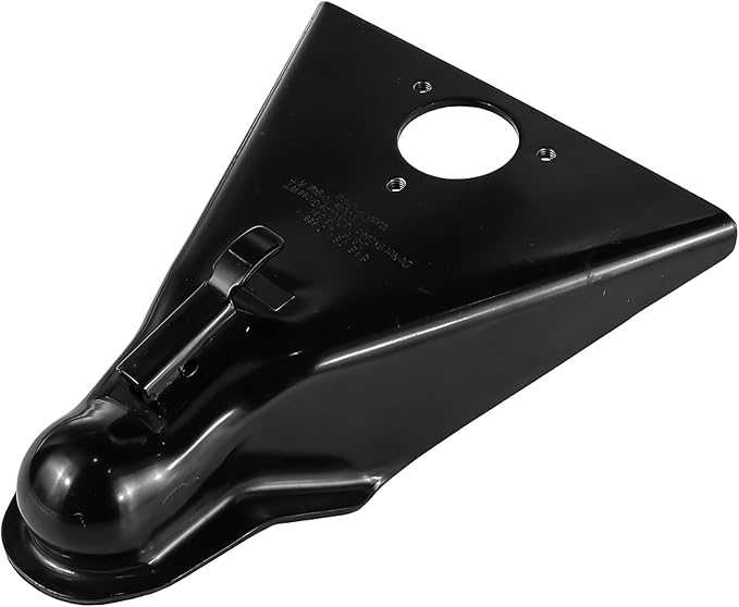 2-5/16 Inch Heavy Duty Class A Frame Trailer Hitch, 14,000 lbs Towing & 2,100 lbs Drawbar Capacity, with Wedge-Lock Ball Clamp for Ultimate Security, Black Powder Coated Finish for Trucks/SUVs