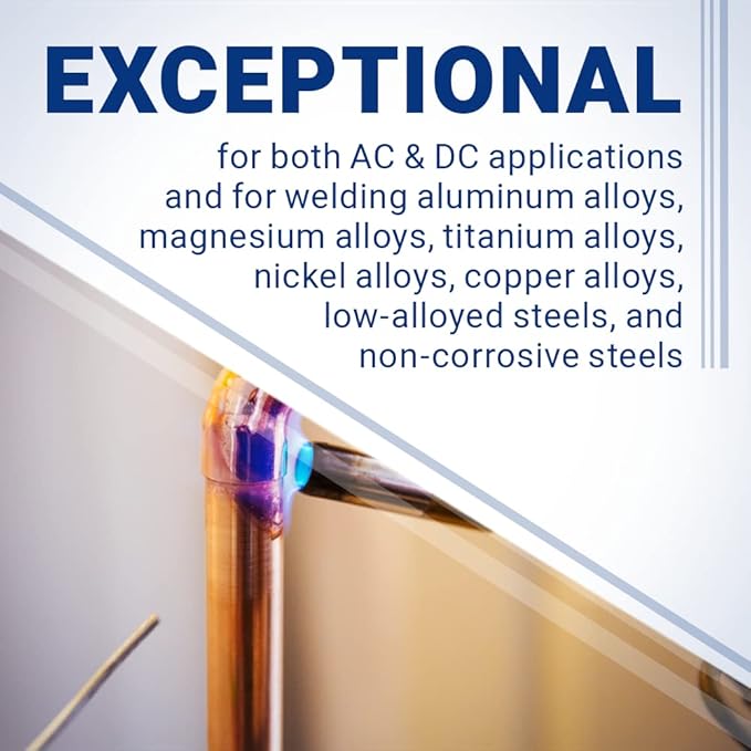 Midwest Tungsten Service TIG Welding Tungsten Electrodes 10-Pack (Purple - Rare Earth Blend (EWG), 3/32")