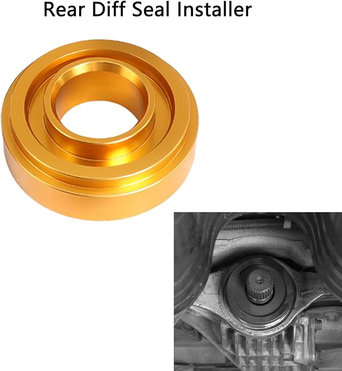 DPTOOL Rear Drive Axle Differential Remover Installer Tool Kit Rear Differential Pinion Seal Tool Compatible with Land Rover Jaguar 3.0 5.0T Replace JLR-205-993 205-994 205-995 205-996 205-997 205-998