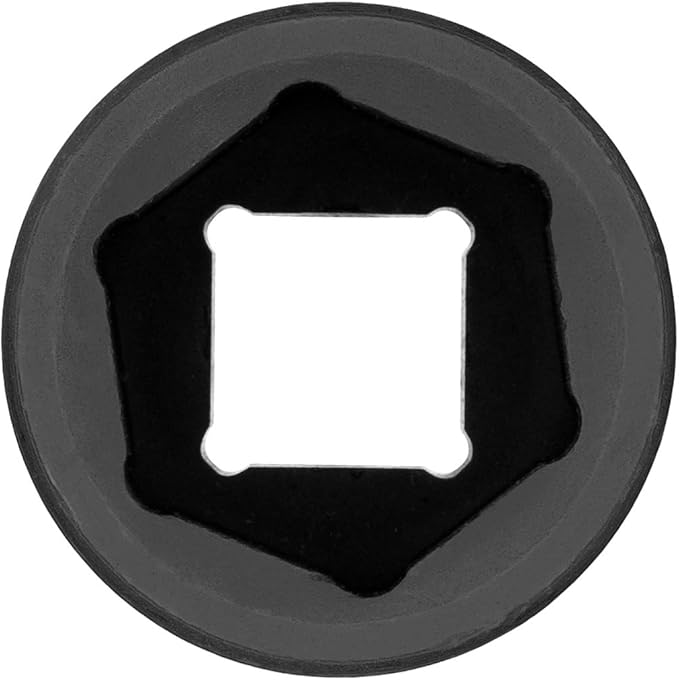 Jetech 3/4 Inch Drive 33mm Standard Impact Socket, Made with Chrome Molybdenum Alloy Steel, Heat Treated, 6-Point Design, Metric
