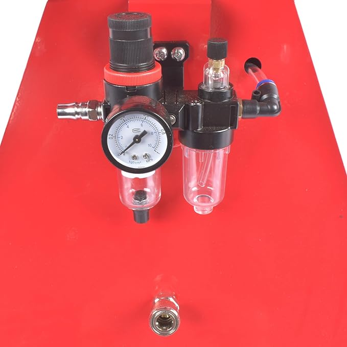 Tire Spreader Changer with Light Tire Repair Machine Wheel Patching Plug Tool for 4-15" Wide Auto Tire Repair