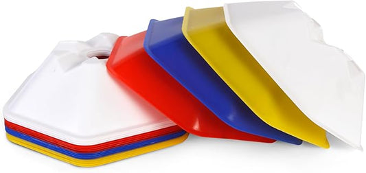 GSi Hurdle Training Cones | Multi Pack Sets | Dual Purpose Agility Cones with Holes | Ideal for Soccer, Kids, Dog, and Sports Training