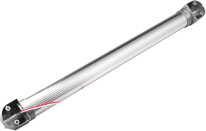 Lightronic RV Under-Cabinet LED Light Fixture 38.6", 6000K Cool-White, High Light-Output Low Current Draw, Integrated On/Off Rocker Switch, Heavy-Duty Aluninum Housing, 12V/24V DC, 1-Pack