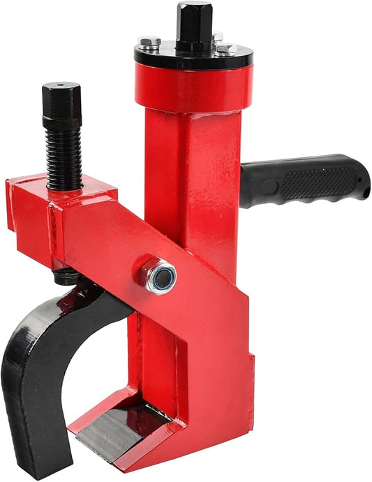 Pneumatic Bead Breaker Heavy Duty Tire Change Tool, Tire Scraping Machine Effortless Tire Changing for Car Trucks Tractor ATV RV - Red