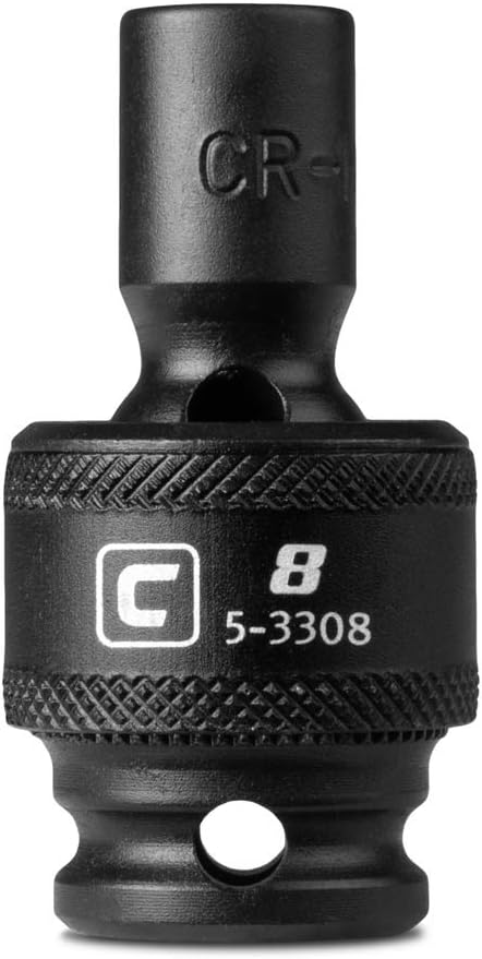 Capri Tools 8 mm Universal Impact Socket, 3/8-Inch Drive, 6-Point, Metric