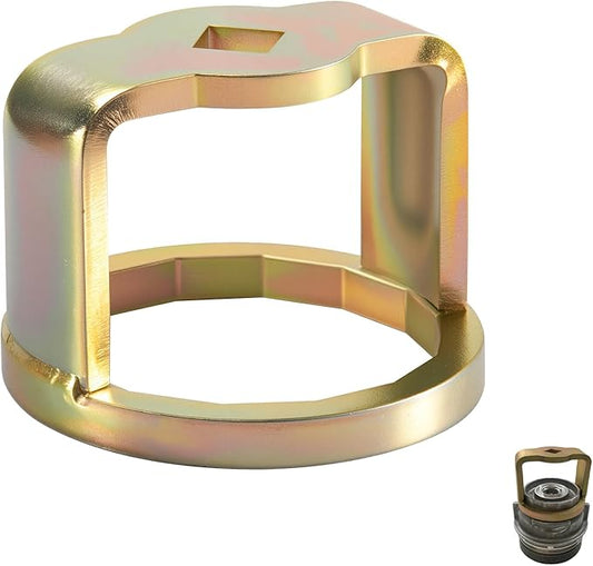 1726 Oil Filter Wrench Removal Tool Compatible with Toyota, 64mm x 14 Flute, 1/2" Square Drive Fit for Toyota, Nissan, Honda, Lexus, Scion 4, 6, 8 Cylinder Engines