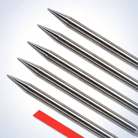 Pre-Ground TIG Tungsten Sharpened Electrodes Red 2% Thoriated 5-Pack (1/8" x 1.5")