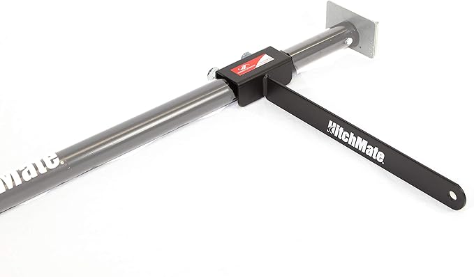 HitchMate Cargo Stabilizer Bar Full Size 59" to 73" with StabiLoad Divider Bar and Cargo Net