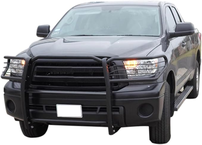 Black Horse Grille Brush Bumper Guard Modular Black Compatible with 2004-2006 Toyota Tundra-17TS27MA