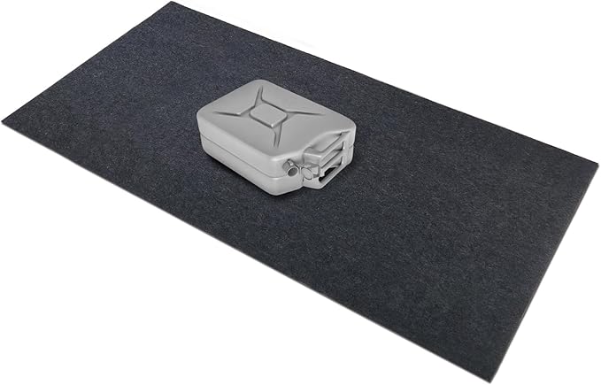 XL Oil Spill Mat (36" x 59")(4-Pack), Premium Absorbent Oil Pad, Reusable, Washable,Waterproof Backing Contains Liquids, No Soak Through,Protects Garage Floor Surface