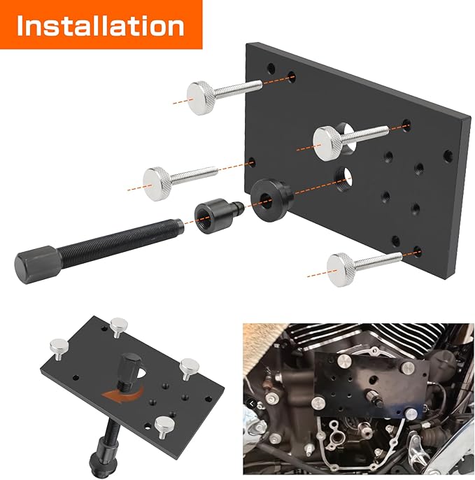 BHB Inner Cam Bearing Installer Tool Remover Puller Tool Compatible with Harley Davidson Milwaukee Eight Engine 2017-2024, Inner Camshaft Bearing Removal and Install Tool M8