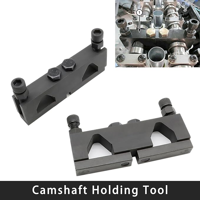 DPTOOL Camshaft Phaser Timing Chain Tool Camshaft Holding Tool Crankshaft Pulley Wrench Compatible with VW Jeep Chrysler Dodge 3.6L Pentastar Engine Replace 10200A 10202 10369 10198A 2025200090
