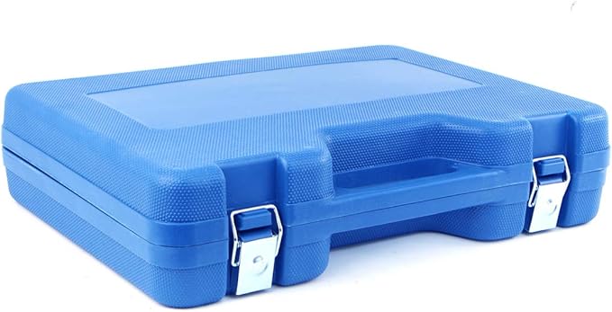 XtremepowerUS 8-Pieces Torque Wrench Labor Saving Lug Nut Wrench Torque Multiplier Cr-v Socket (24mm to 38mm) for Semi Truck & RVs w/Case