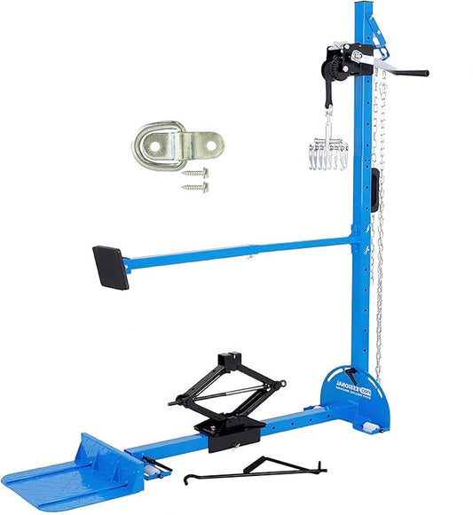 Car Dent Puller Tower - 1760lb (800 kg) Pulling Force, 3 in 1 Car Sheet Metal Pull Systems Repair Tower Car Dent Pull Lever Bar Car Body Stretch Repair Tools