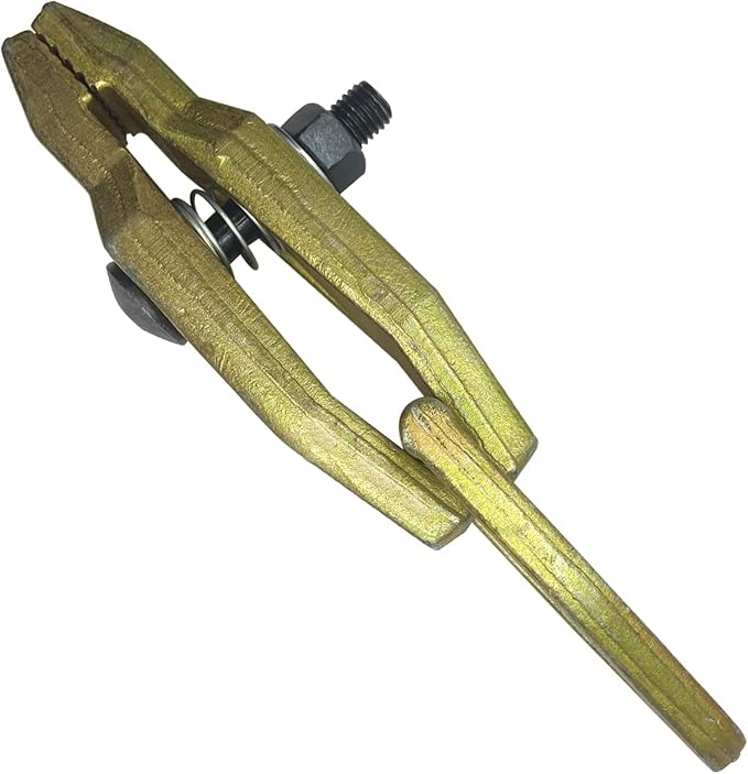 Auto Car 5 Ton 2-Way Pull Clamp Repair Clamp, Self-Tightening Grips Collision Repair Tools Body Repair Pull Clamp Two Way Frame Back Frame Machine Sheet Metal (Flat Clamp)