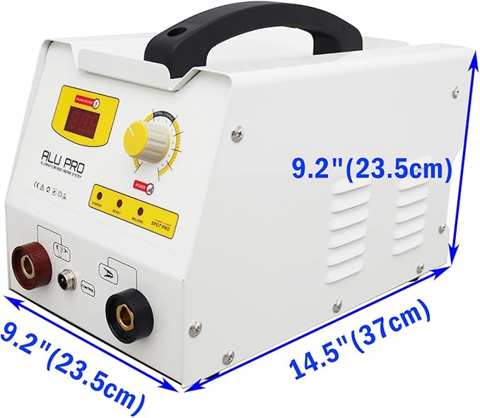 Aluminum and Steel Dent Pulling Machine Stud Welder Dent Repair Kit Spot Welder Machine for Car Truck Motorcycle with Professional Tool Cart 220V