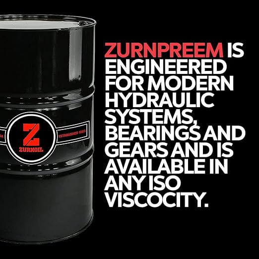 Zurnpreem 95A Premium AW 220 Hydraulic Fluid, 55 Gallons