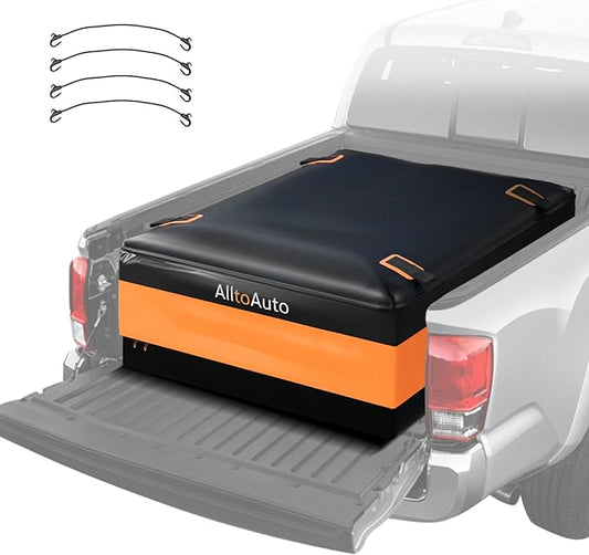 Truck Bed Cargo Bag, 26 Cubic Feet (51''x40''x22''), 100% Waterproof Heavy Duty PVC, Fits Any Truck Size, Simple and Convenient for Installation