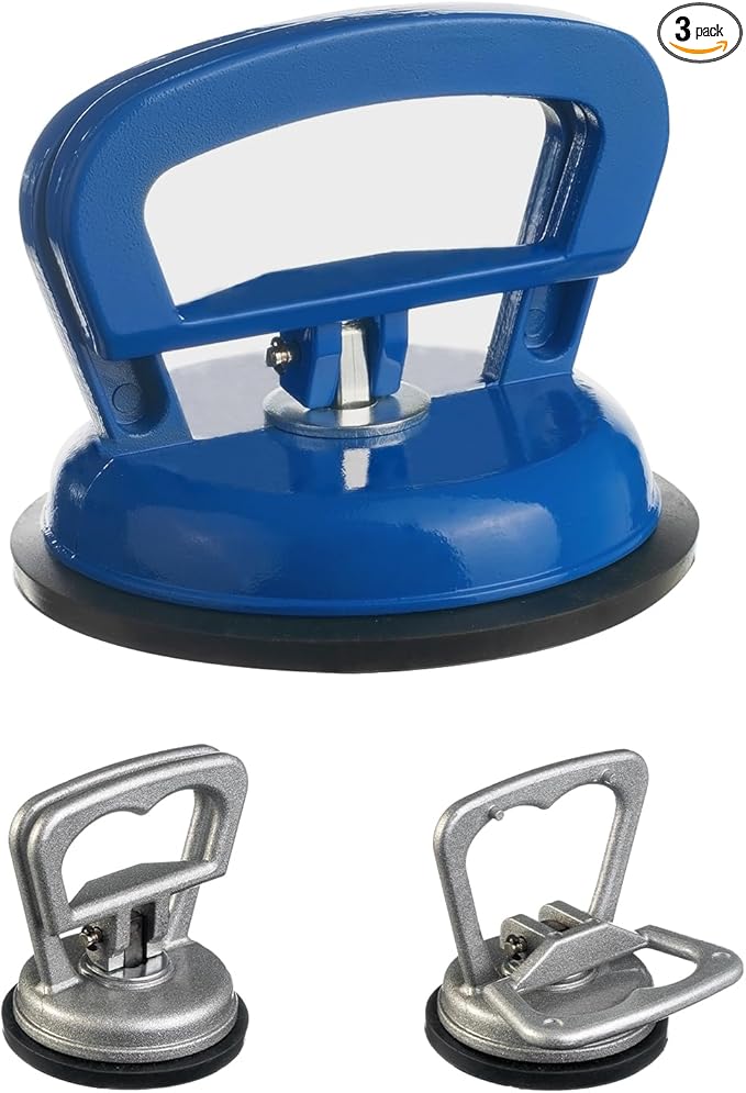 Car Dent Puller, Aluminum Car Dent Remover,3 Pack Paintless Dent Removal Kit, Powerful Dent Repair Kit, Suction Cup for Car Dents, Car Headlight,Car Mirror,Glass,Screen