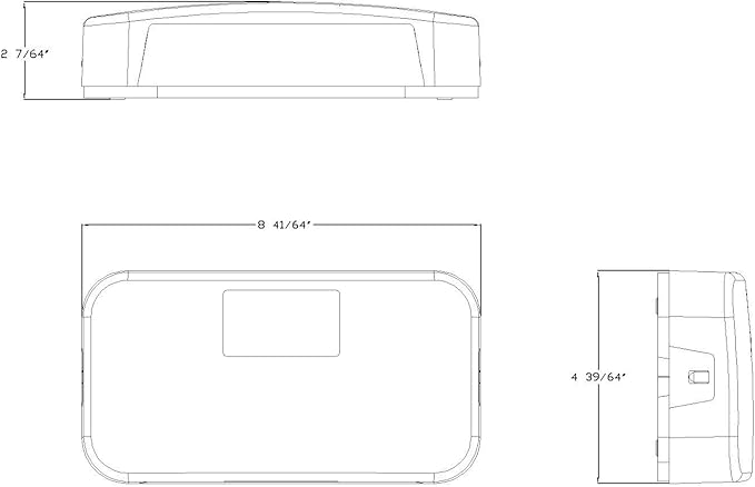 Lumitronics Red Surface Mount Light, Stop/Turn/Tail/Backup for RV, Trailer, Camper, 5th Wheel and Motorhomes (White)