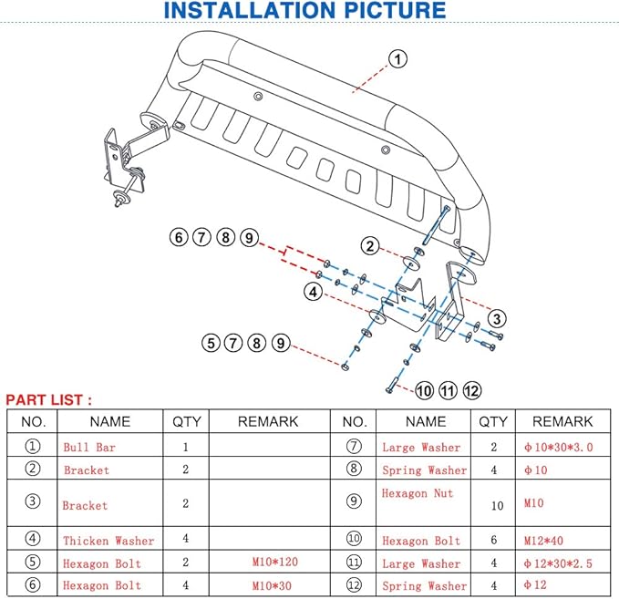 AUTOSAVER88 Bull Bar Compatible with 05-15 Toyota Tacoma 3" Tube Brush Push Grille Guard Front Bumper (Silver)