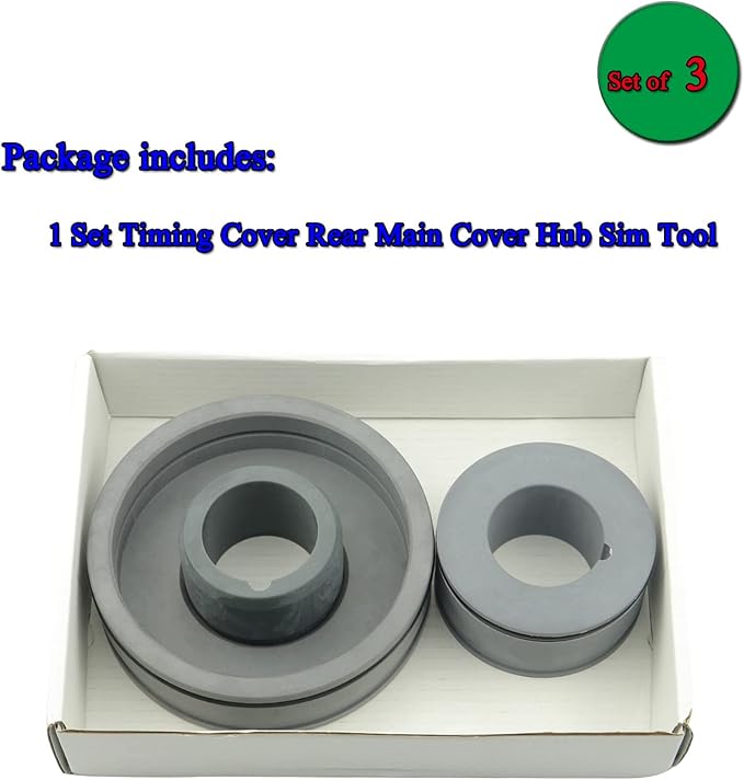 LS Timing & Rear Main Cover Alignment Tools & Seal Installer Fit For GM Gen III & IV Engines 4.8L 5.3L 6.0L 6.2L LS1 LS2 LS3 LS6 LS7 LS9 LQ4 LQ9