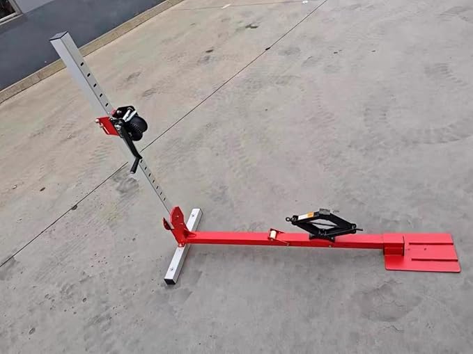 Pulling tower，Dent Repair Puller Car Body Tools，3 in 1 Car Dent Removal Tool,Pulling Systems，Car Body Repair System Accessory Tower Tools Stretch Tool ，Adjustable Sheet Metal Dent Pulling Kit