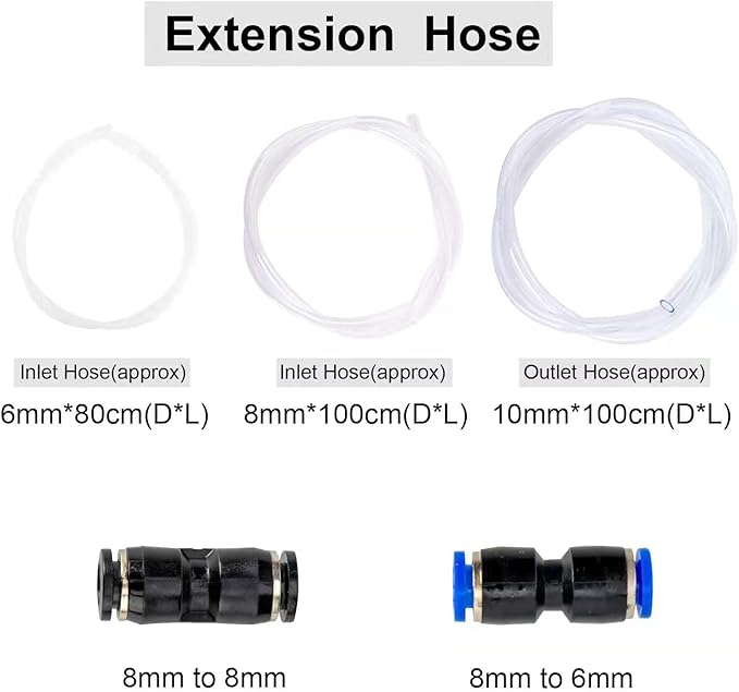 AIGMISON 12V 100W Engine Oil Pump, Electric Oil Change Extractor Pump，Electric Fluid Transfer Pump for Engine Oil, Equipped With 3 Pipes-Low Noise