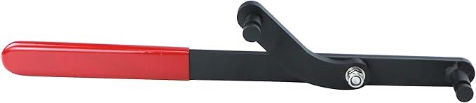 Universal Camshaft Pulley Holder Tool Camshaft Pulley Removal Tool Cam Sprocket Holding Tool Compatible with Dodge Audi Chrysler Ford GM Honda Mazda Nissan Toyota Volvo