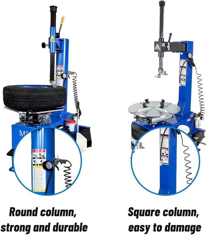 ME-T500 2.0HP 24 Inch Tire Changer Machine Wheel Tire Changer Swing Arm