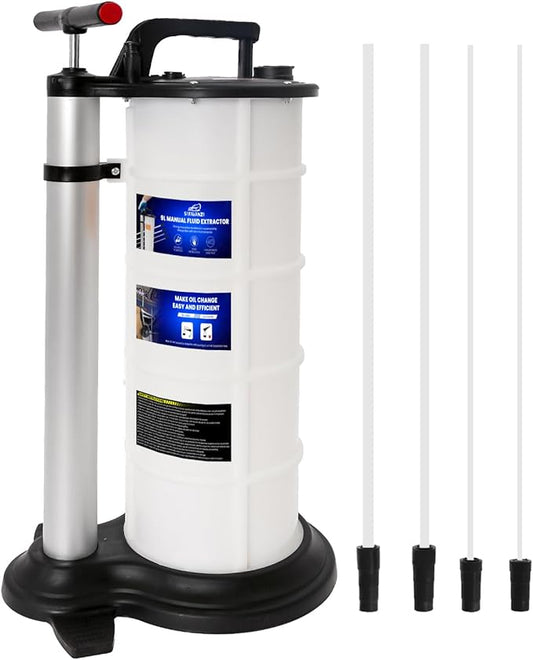 SIXIWANZI Manual 9L Oil Extractor Pump, Fluid Extractor for Oil Change