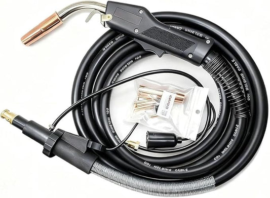 15ft Heavy-duty Mig Welding Gun 250A Replace for Lincoln LN-7 LN-8 LN-9 LN-25 LN-25PRO LF-72, LF-74 LN415 LN742 SYNERGIC 7 Power 25M Wire Feeder & SP150 SP200 SP-150 SP-200 Mig Welder