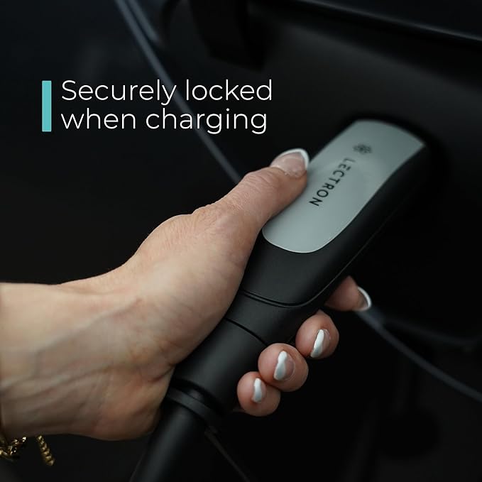 Lectron Level 1 Tesla Charger (WiFi) - 110V, 15A, NEMA 5-15 Plug, 16 ft Cord - Portable Electric Car Charger for Tesla & NACS Evs