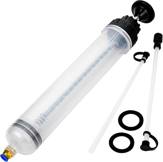 500CC/Oil Extractor/Oil Syringe,Syringe Style Manual Automotive Pump,Gear Oil, and Brake Fluid Extractor